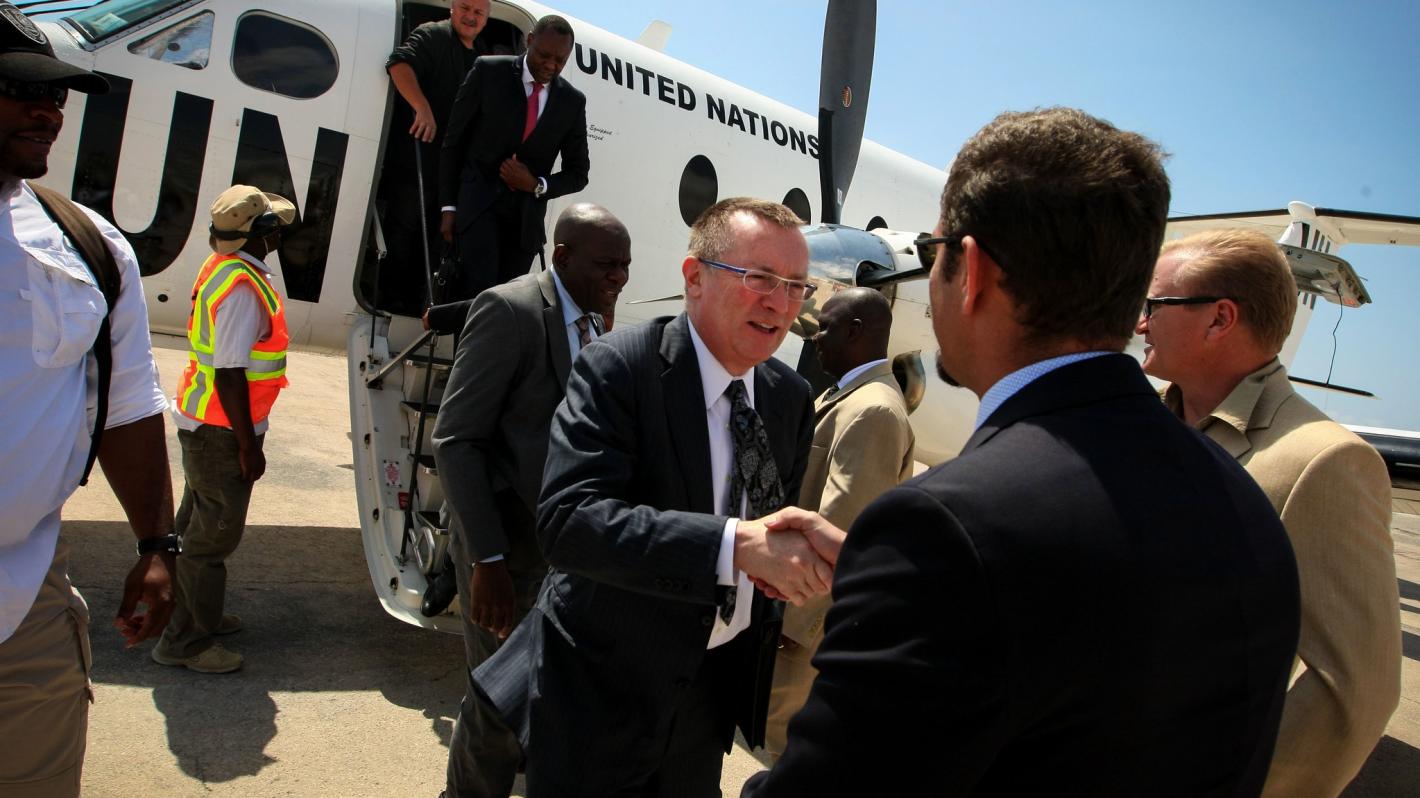 Under-Secretary-General Jeffrey Feltman visits Mogadishu