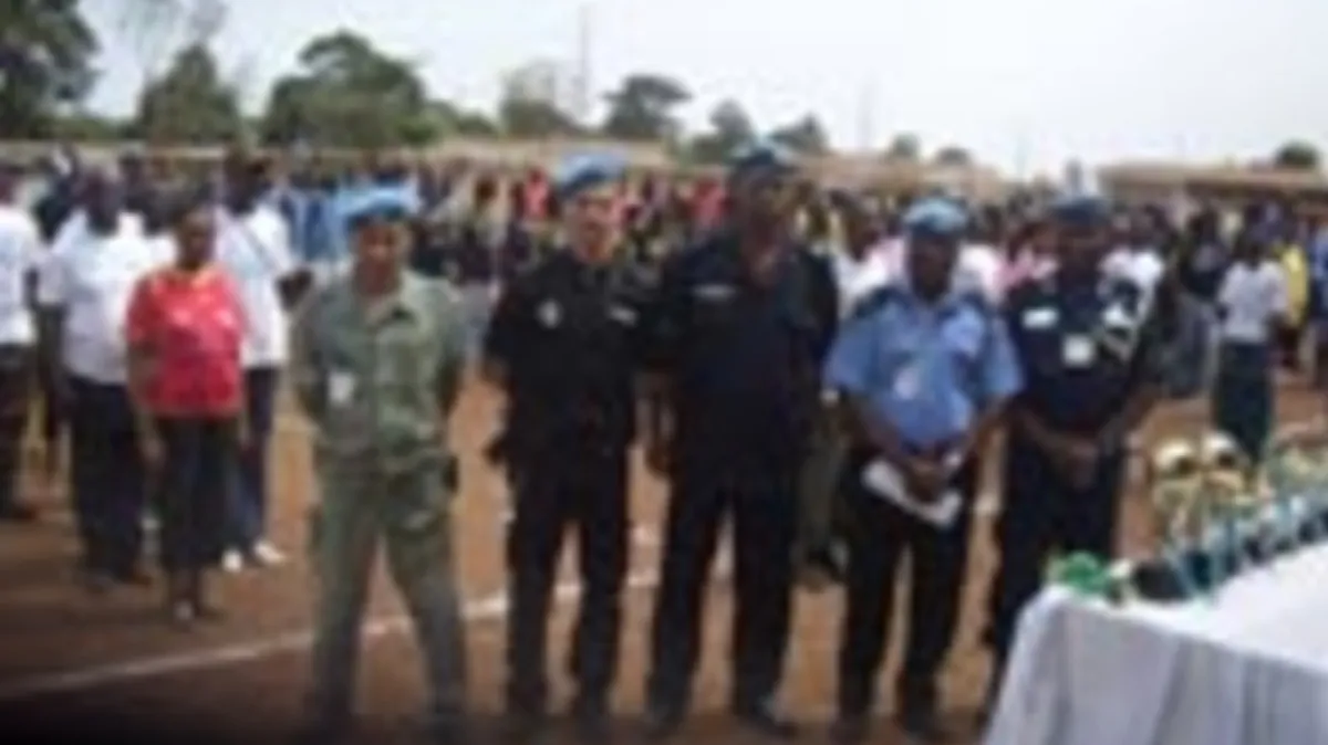 Joint training project for the Republic of Sierra Leone Armed Forces (RSLAF) and Sierra Leone Police