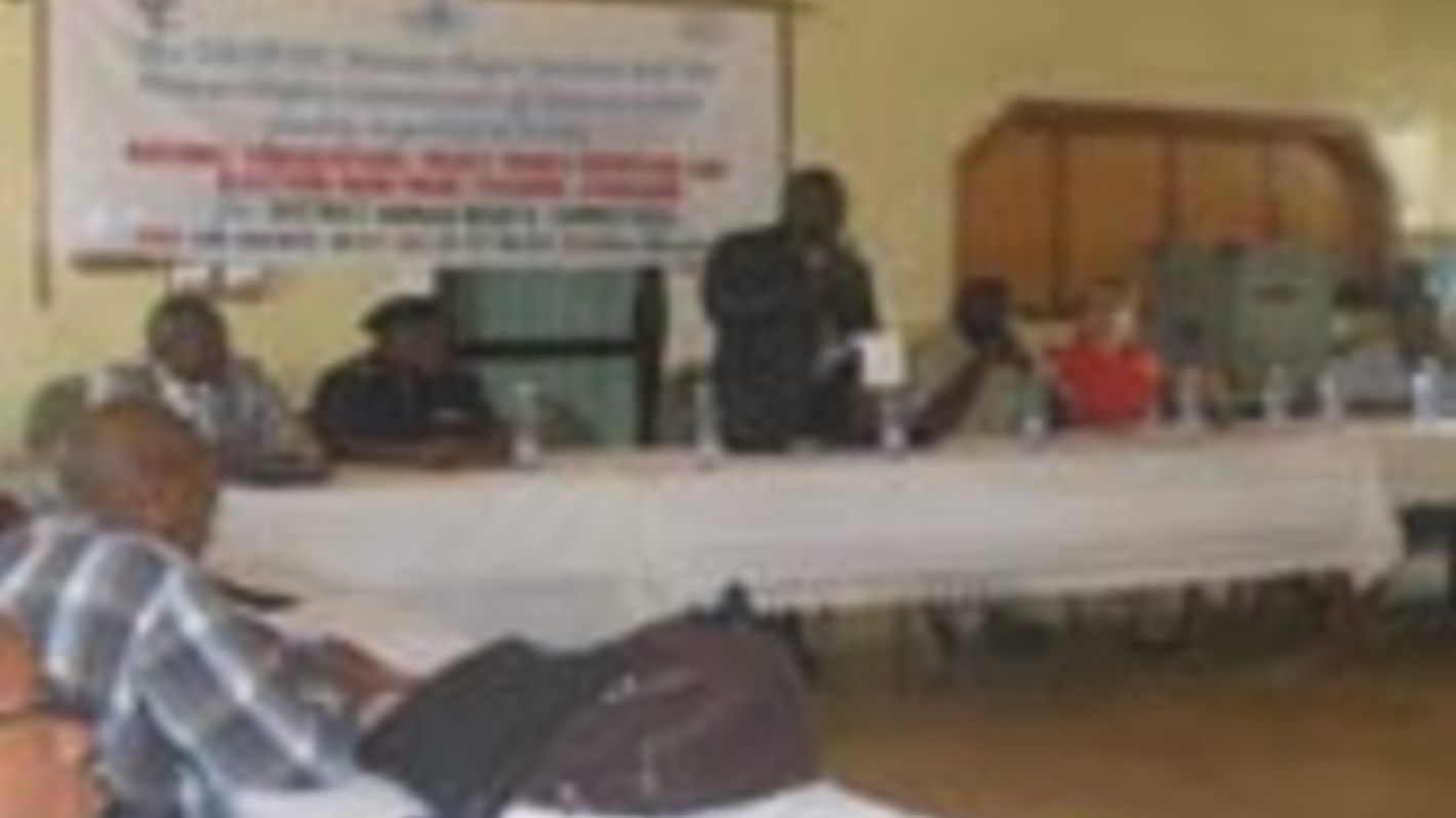 Second DHRC National Consultative Conference and training takes place in Bo.