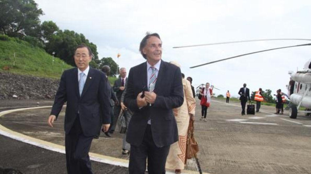 UN Secretary-General Arrives in Sierra Leone for a Visit