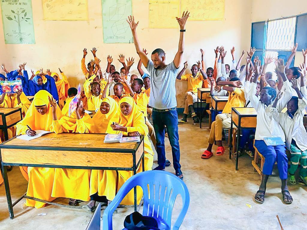 Teaching in progress